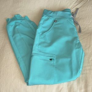 FIGS Aqua Zamora Petite Jogger XS